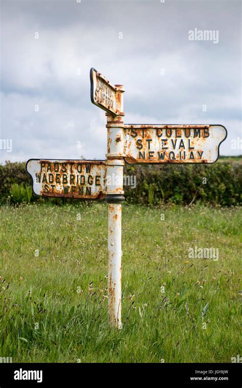 Rusty Road Sign Hi Res Stock Photography And Images Alamy