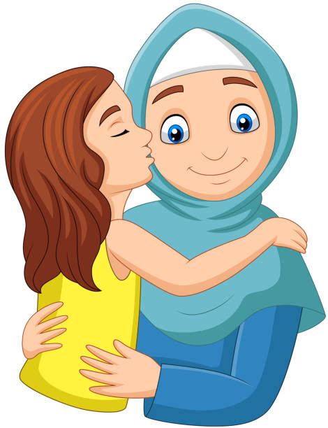 Muslim Mother And Newborn Illustrations Royalty Free Vector Graphics And Clip Art Istock