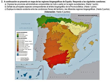 Lyceo Hispánico Ejercicio Práctico De Geografía De España Nº 45 Mapa