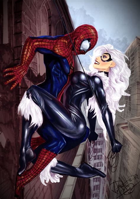 Spider Man And Black Cat Marvel Comics Pinterest