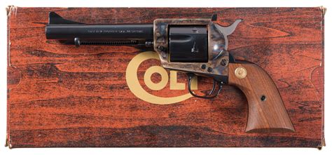 3rd Gen Colt New Frontier Single Action Army Revolver With Box Rock