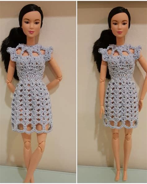 Barbie Strapless Layered Dress Free Crochet Pattern Feltmagnet
