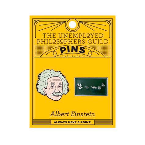 Albert Einstein Pins Novaspace