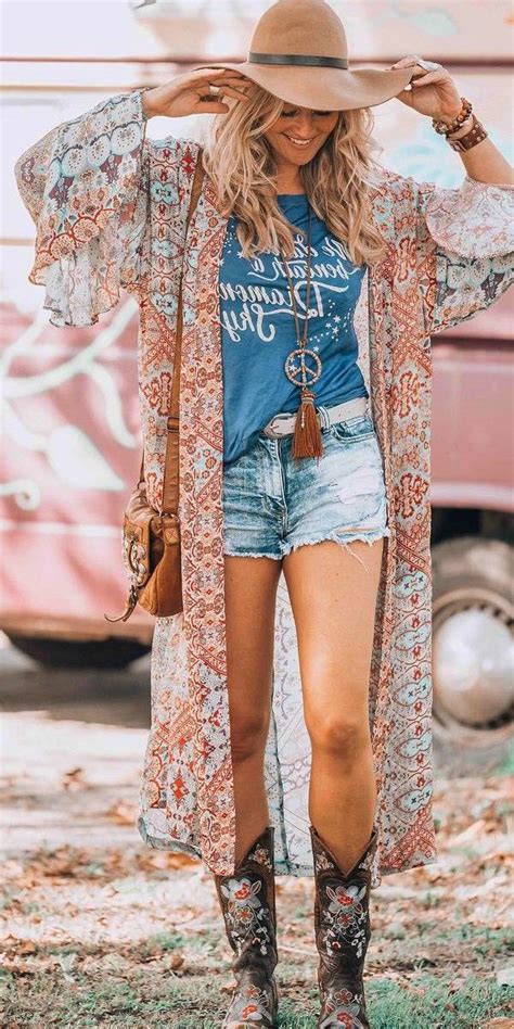 80 Modern Boho Outfits Trends 2019 Country Chic Outfits Hippie Chic