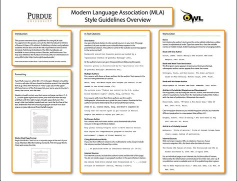 Purdue owl mla citation article annotated bibliography. MLA Style Guidelines Overview (Purdue University) | Flickr ...