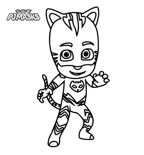 Incredibly fast, amazingly agile, he can hear the quietest sounds across unbelievable distances! PJ Masks coloring pages to download and print for free ...