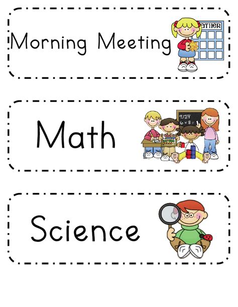 This interactive powerpoint presentation is an oral exercise on routines and telling the time. Mrs. Ricca's Kindergarten: Daily Schedule {Freebie}