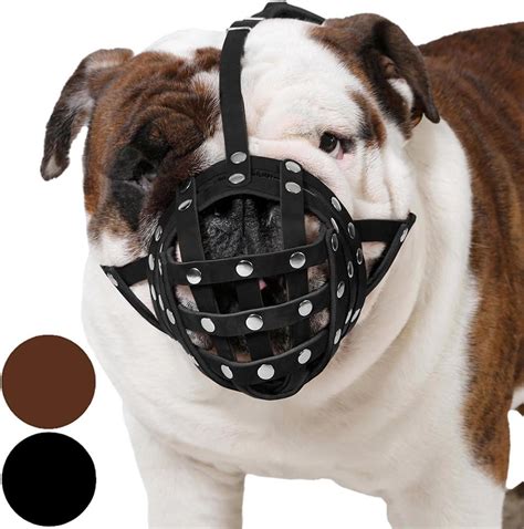 Collardirect Basket Dog Muzzle For Boxer English Bulldog