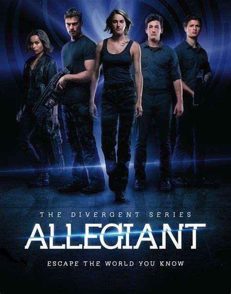 This Poster Is Amazing Allegiant Divergent Insurgent Allegiant
