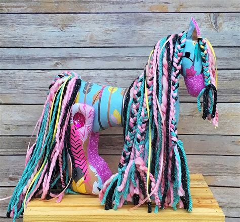 How big is a mesh stuffed animal net? Horse Stuffed Animal Stuffed Horse Stuffed Pony stuffed ...