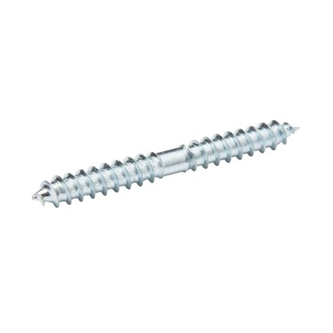 Diall Zinc Plated Carbon Steel Dowel Screw Dia4mm L40mm Pack Of 5