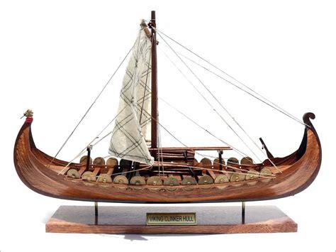 Viking Ship Model Clinker Hull Viking Boat