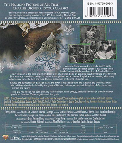 A Christmas Carol Blu Ray Dvd Combo