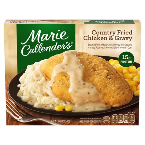 Marie Callenders Country Fried Chicken And Gravy Frozen Meal Shop