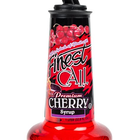 Finest Call Premium Cherry Syrup 1 Liter
