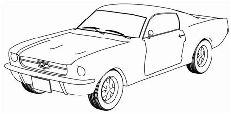 When you wanna talk about muscle cars, the 67 shelby is always mentioned. Ford Mustang Coloring Page (With images) | Ford mustang ...
