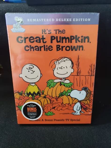 Peanuts Its The Great Pumpkin Charlie Brown Deluxe Edition Dvd Brand