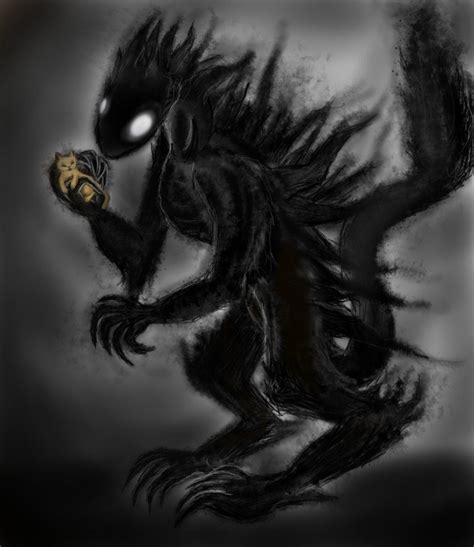 Friendly Shadow Creature By Jiffyowl On Deviantart Shadow Creatures