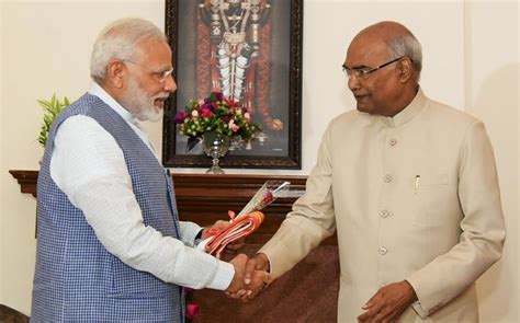 Pm Congratulates Shri Ram Nath Kovind On Being Elected The President Of India Prime Minister