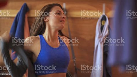 Gym Changing Close Up Stock Photo Download Image Now Active