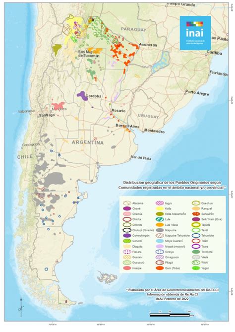 Mapa De Pueblos Originarios Argentinagobar