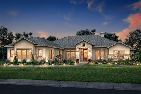 This ranch home plan with 3 bedrooms and 2 bathrooms has craftsman style influences. Ranch House Plan - 4 Bedrooms, 3 Bath, 3044 Sq Ft Plan 50-382