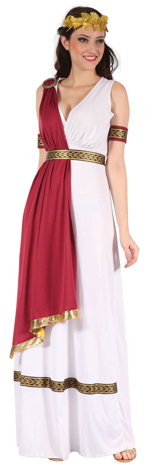 Ladies Greek Goddess Costume Ancient Greecian Roman Latin Fancy Dress Outfit 5051090013987 Ebay