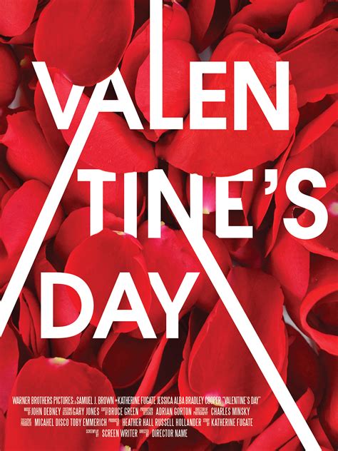 Valentines Day Movie Poster Valentines Day Valentine S Day Poster