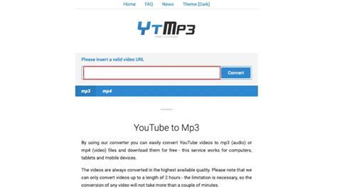 Just paste a video url here and click download. 8 Best Free YouTube To MP3 Converters For 320Kbps Files In 2019