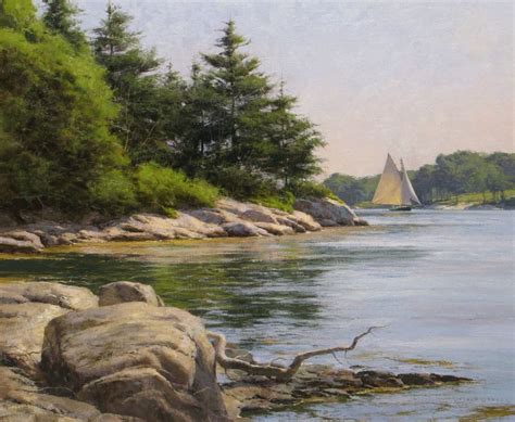 Donald Demers Landscape Paintings Seascape Landscape