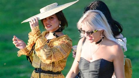 Vanessa Hudgens Gets All Dressed Up For A Themed Party In The Park Gg Magree Vanessa Hudgens