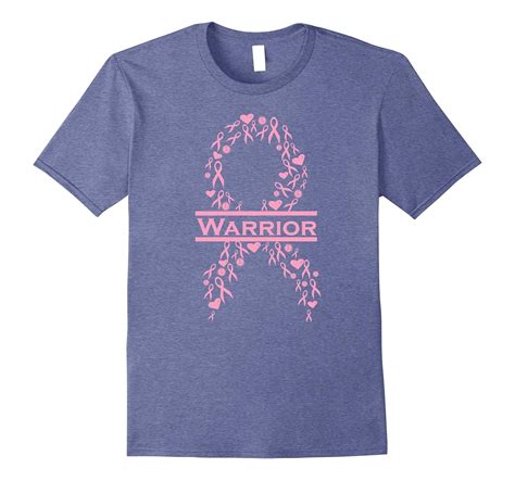 Breast Cancer Awareness Pink Ribbon Warrior T Shirt Cl Colamaga