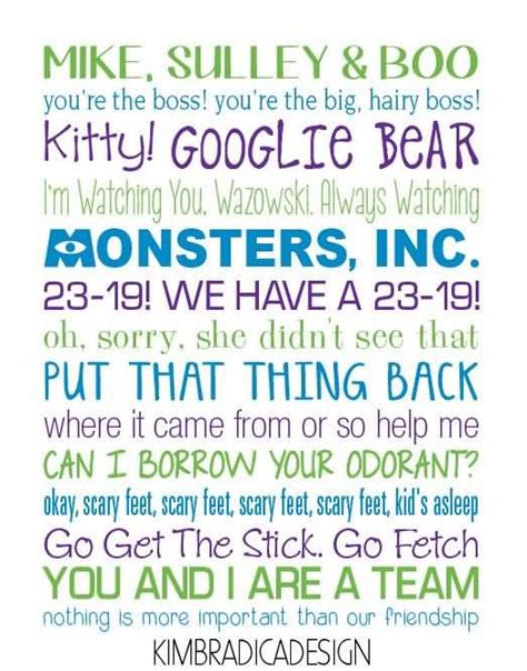 25 Monsters Inc Quotes And Sayings Collection Quotesbae