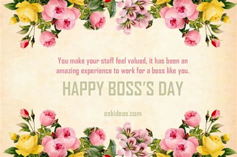 Fathers are pretty awesome people. 30+ Happy Boss's Day Messages and Wishes - Wishes For The ...
