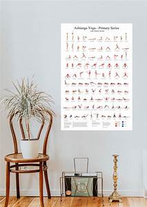 Buy Ashtanga Primary Series Practice Chart Yoga Poses Poster 24x36