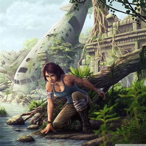 Tomb Raider Fan Art Ultra HD Desktop Background Wallpaper for 4K UHD TV : Widescreen & UltraWide ...