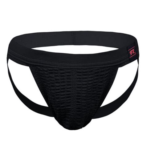 Us Men Jock Strap Athletic Supporter Gym Underwear Open Butt Sport Briefs Bikini Ebay