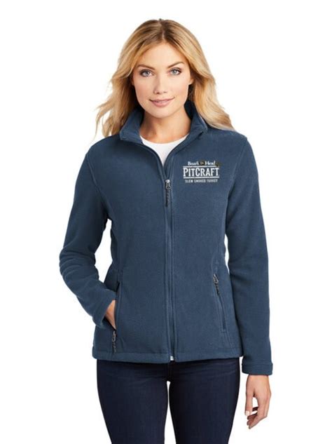 Port Authority® Ladies Value Fleece Jacket Embroidered Logo Golden