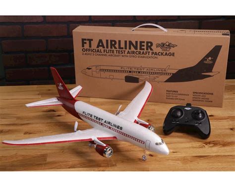 Flite Test Micro Airliner Electric Rtf Airplane 550mm Flt 80600