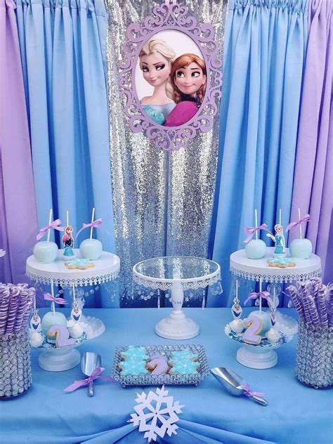 Frozen Disney Birthday Party Ideas Photo 2 Of 12 In 2021 Frozen