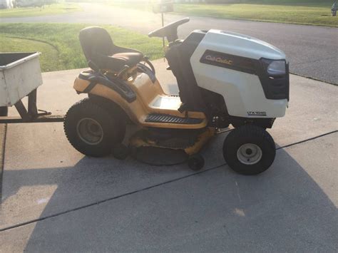 Cub Cadet Ltx 1040 42 In Riding Mower With Cart Ronmowers