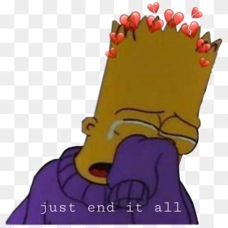 Aesthetic Sad Bart Simpson Wallpaper - Wallpaper HD New