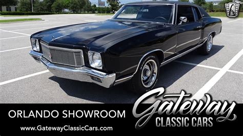 1971 Chevrolet Monte Carlo For Sale Gateway Classic Cars Orlando 1659