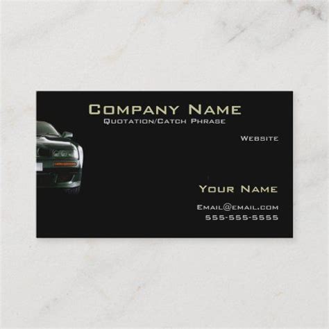 Auto/Insurance Business card | Zazzle | Business insurance, Business