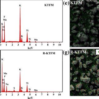 SEM Images A C EDS Spectra B D And Corresponding Elemental