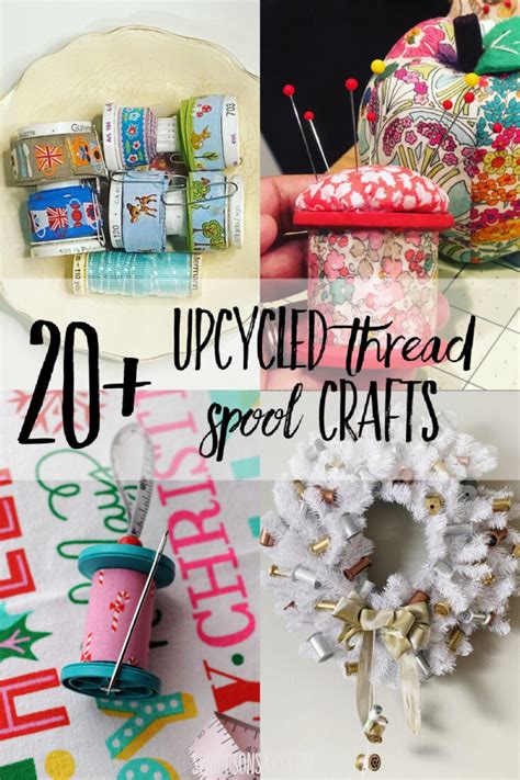 20 Upcycled Thread Spool Crafts Swoodson Says