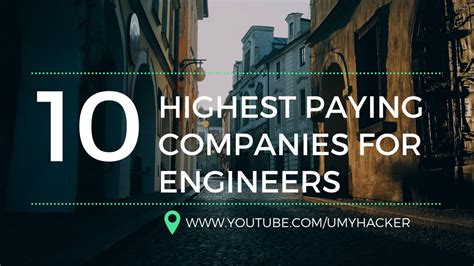 10 Highest Paying Companies For Engineers Youtube