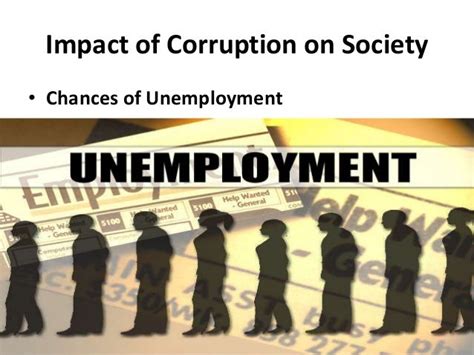 Impact Of Corruption On Society And Economy