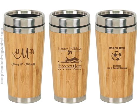 To Go Coffee Mugs Personalized - Personalized Black Travel Coffee Mug