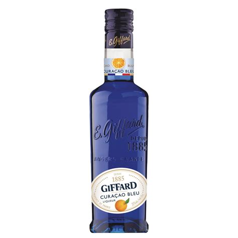 Liqueur Cura Ao Bleu Giffard La Bouteille De Cl Prix Carrefour